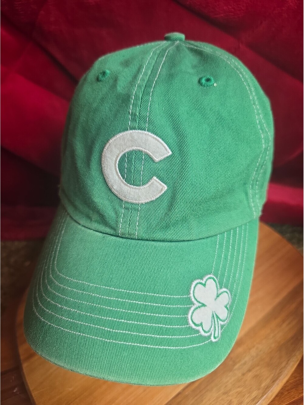 Chicago Cubs St Patrick’s Day Green Hat Cap Shamrock Twin Enterprises Irish New